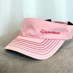 Taylor made pink sunvisor hat golf tennis